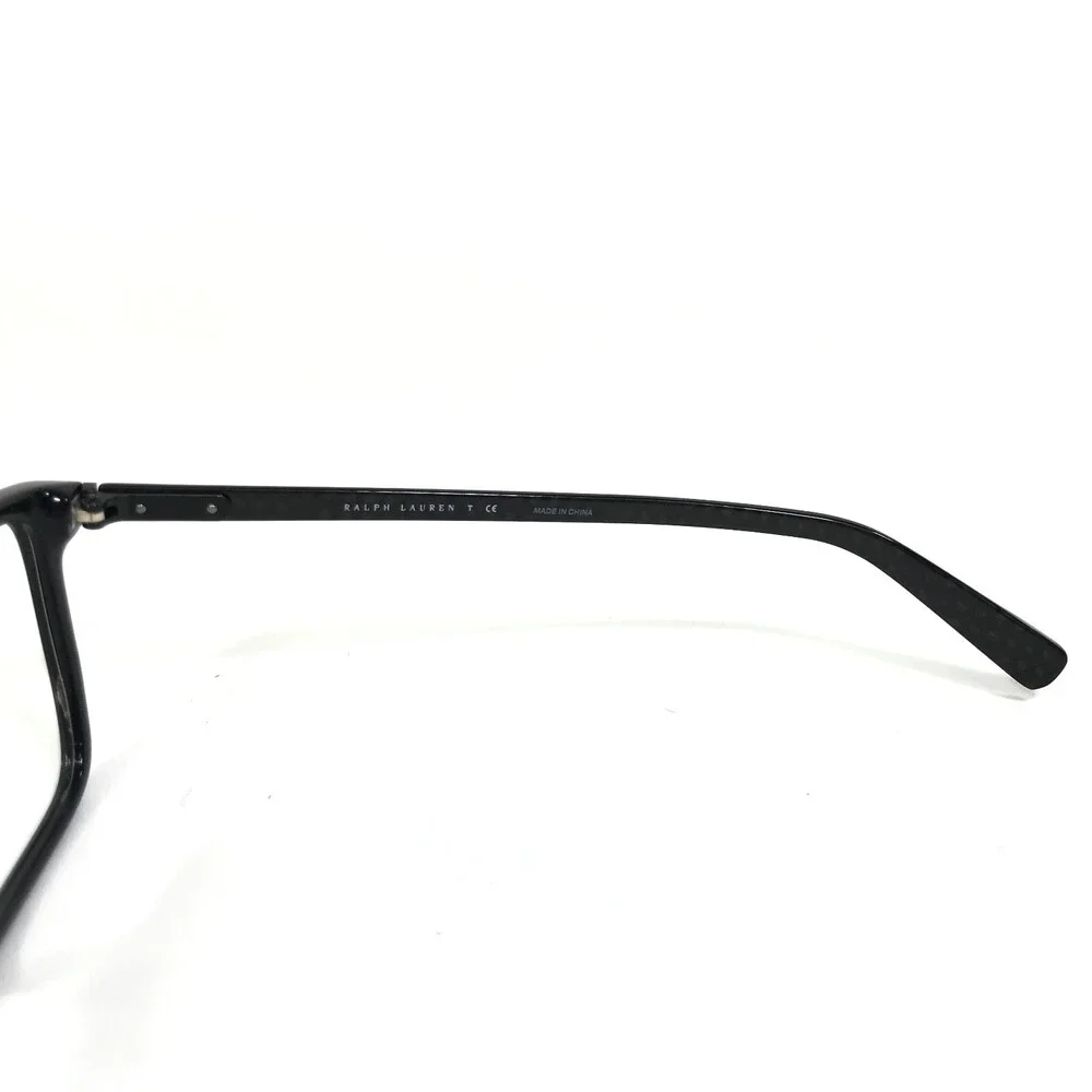 Ralph Lauren Eyeglasses Frames RL6163 5001 Black Gray Carbon Fiber 55-17-145